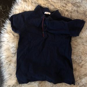 Gucci boys shirt-navy blue